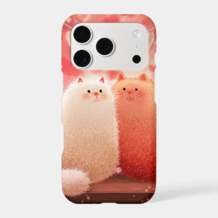 Fluffy Valentine's Cats