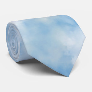 Fluffy White Clouds Tie