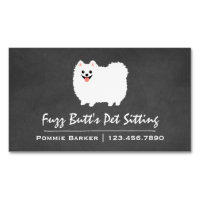 Fluffy White Pomeranian