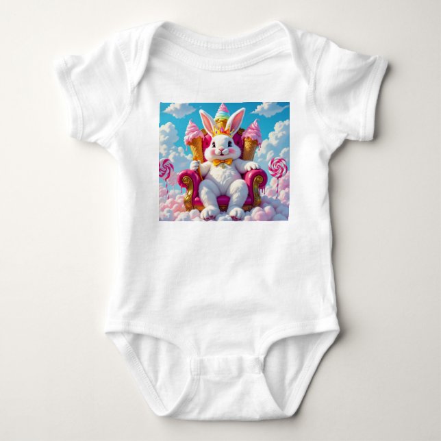 FluffyCloudConfections baby bodysuit onepiece (Front)