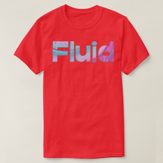 Fluid 1 T-Shirt (Design Front)