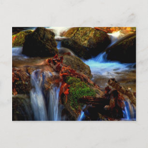 fluid and volatile postcard