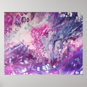 Fluid Art 4 Poster