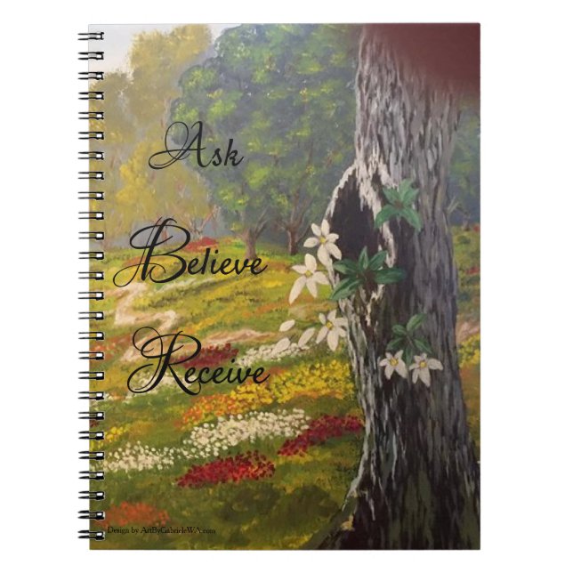 Fluid Art Notebook (Front)