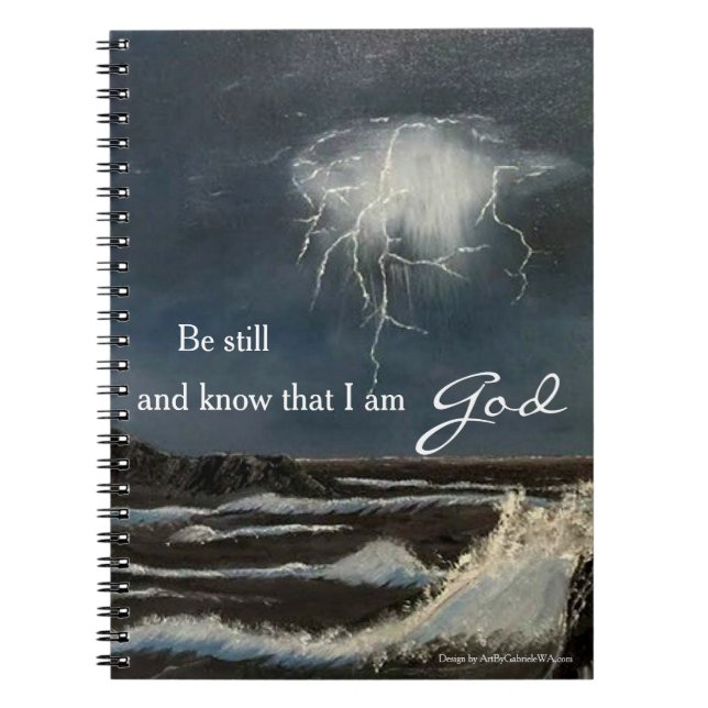 Fluid Art Notebook (Front)