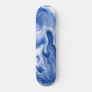 Fluid Art Paint Skateboard