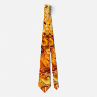 Fluid Art Pour Abstract Tie