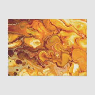 Fluid Art Pour Abstract Tissue Paper
