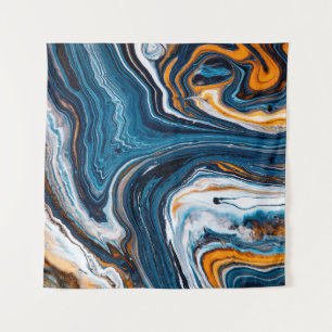 Fluid art texture. Background with abstract mixing Tapestry