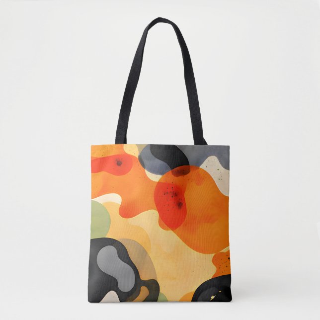 Fluid Art Tote Bag (Front)