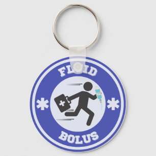 Fluid Bolus Keychain
