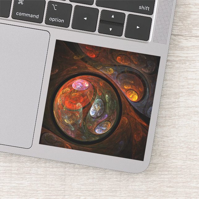 Fluid Connection Abstract Art (Detail)