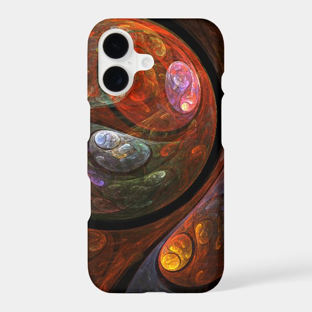 Fluid Connection Abstract Art (Back)