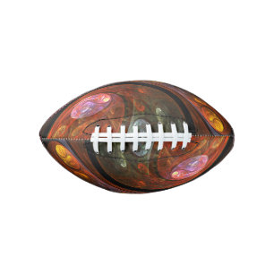 Fluid Connection Abstract Art American Football