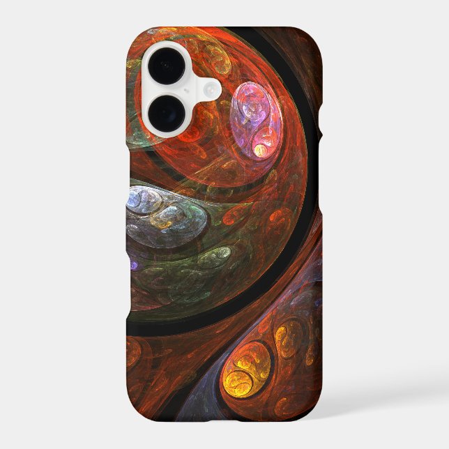 Fluid Connection Abstract Art Glossy Samsung Galaxy Case (Back)