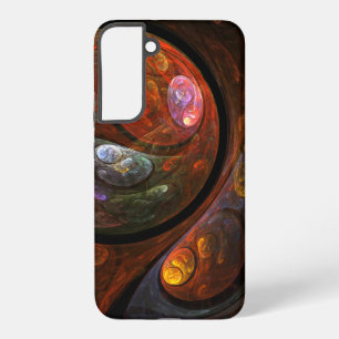 Fluid Connection Abstract Art Samsung Galaxy Case