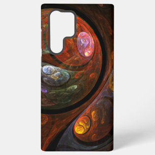 Fluid Connection Abstract Art Samsung Galaxy Case