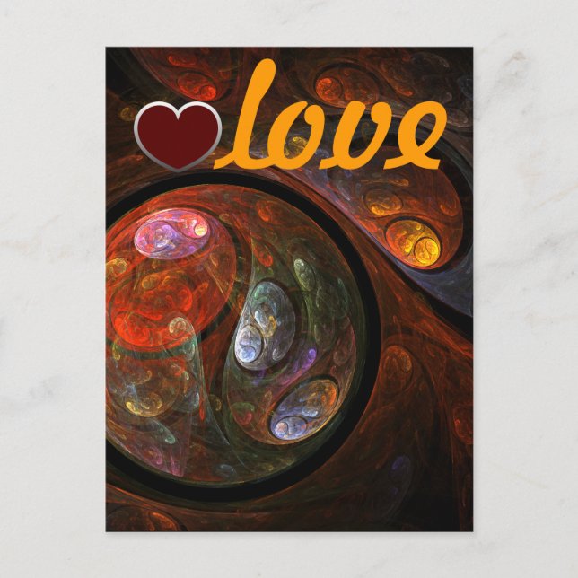 Fluid Connection Love Postcard (Front)