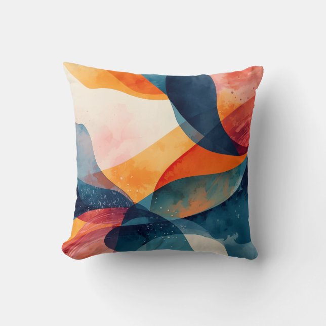 "Fluid Dynamics" Cushion (Front)