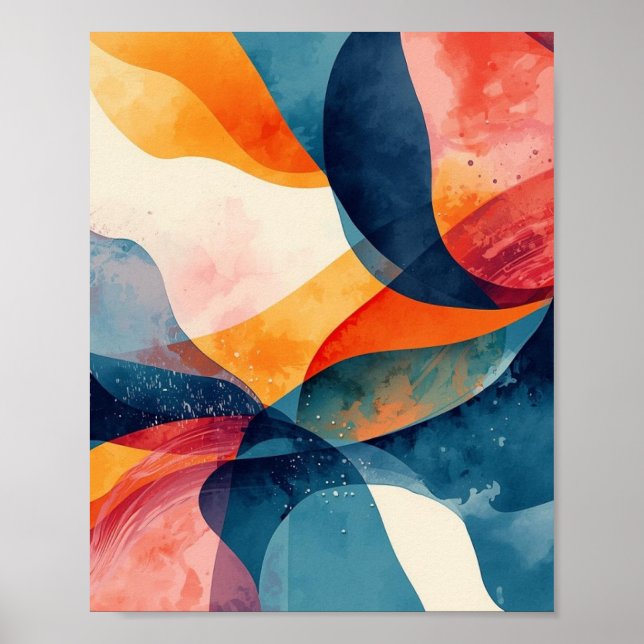 "Fluid Dynamics" Poster (Front)