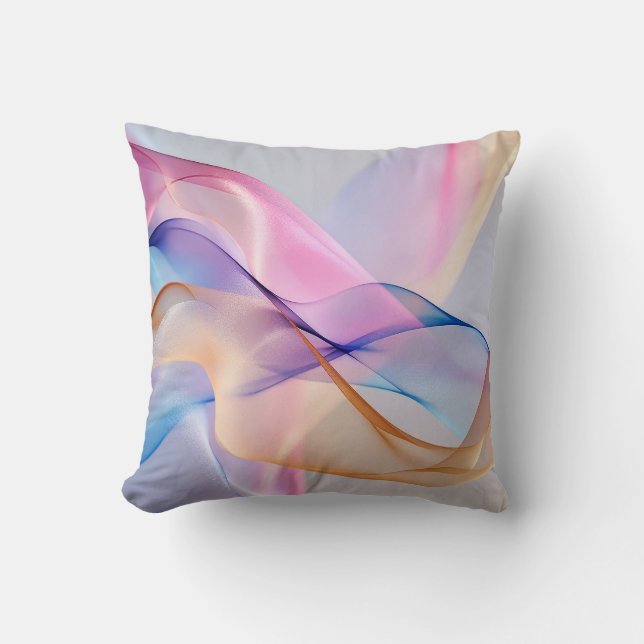 Fluid Harmony in Motion Cushion (Front)