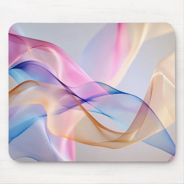 Fluid Harmony in Motion Mouse Mat (Front)
