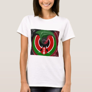 Fluid Kenya Flag Hakuna Matata T-Shirt