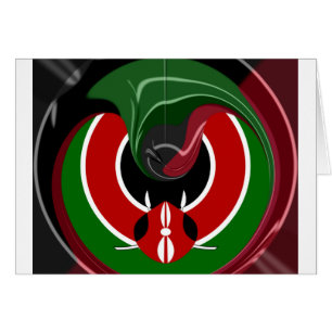 Fluid Kenyan Flag: A Modern Design