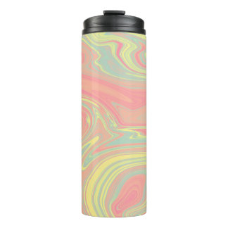 Fluid Pastels Thermal Tumbler