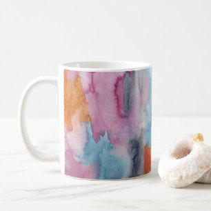 Fluid Watercolor Coffee Mug