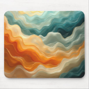 Fluid Wave Abstract Mouse Mat