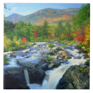 Flume Falls    Adirondack Mountains Tile
