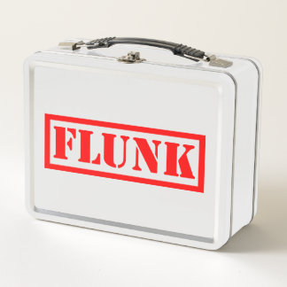 Flunk Metal Lunch Box