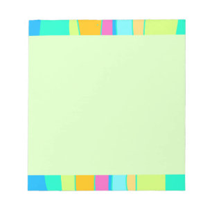 Fluo Multicoloured Notepad