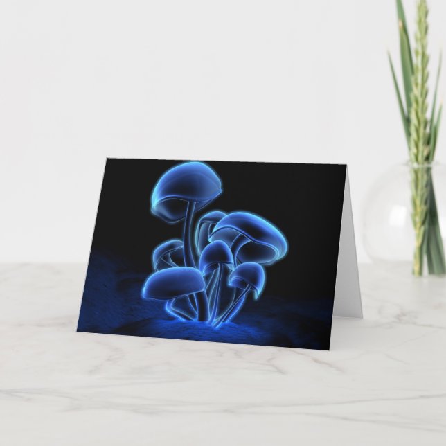 Fluorescence Greeting Card (Front)