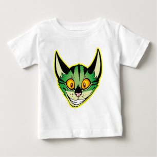 Fluorescent Cartoon Cat Baby T-Shirt
