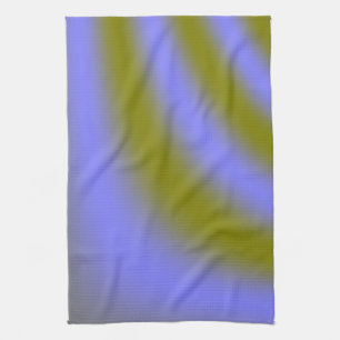Fluorescent Clouds Kitchen Towel