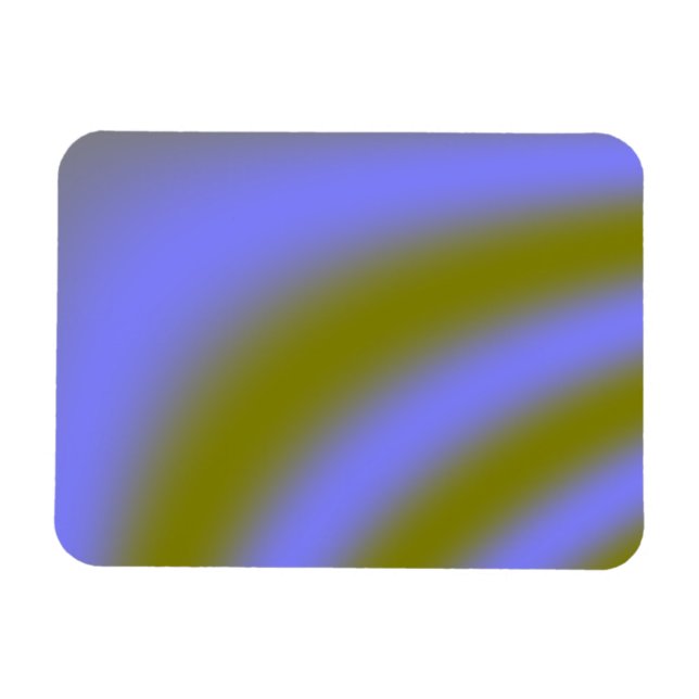 Fluorescent Clouds Magnet (Horizontal)