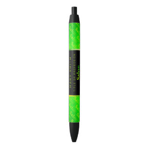 Fluorescent Neon Elegant Blue Ink Pen