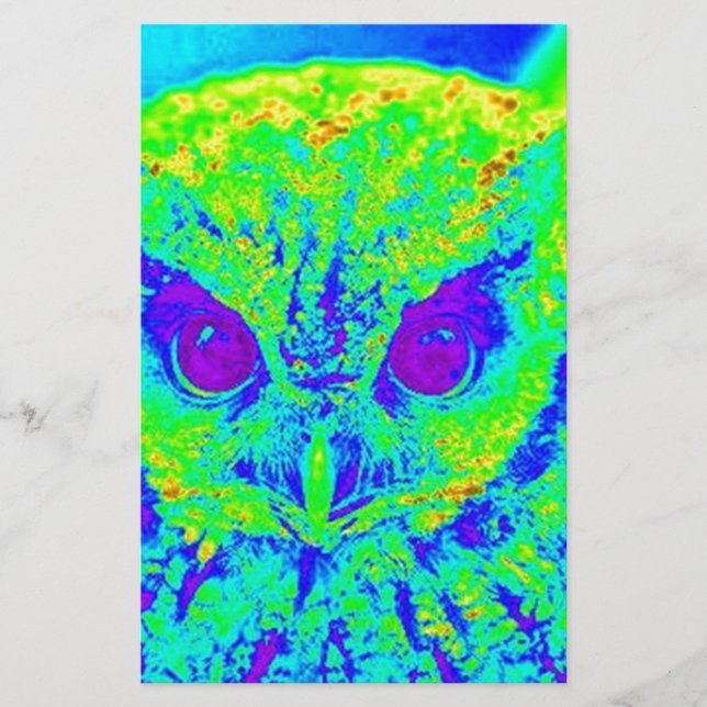 fluorescent owl (Front)