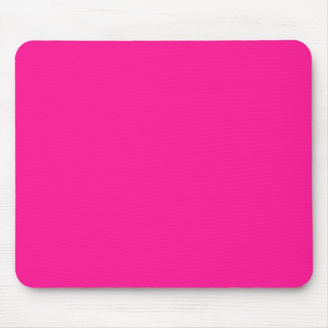 Fluorescent Pink Mouse Mat (Front)