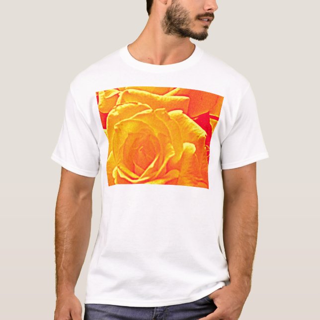 fluorescent rose orange T-Shirt (Front)