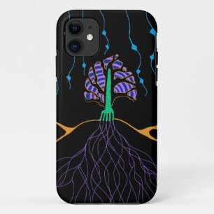 Fluorescent Tree iPhone5 Case