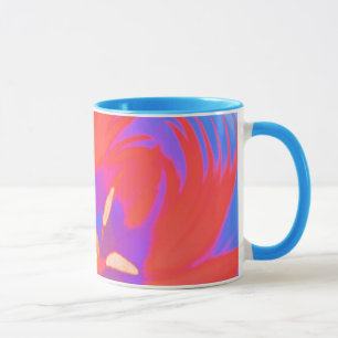 Fluorescent Tulip Mug