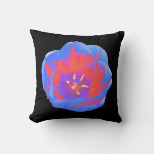 Fluorescent Tulip Pillow
