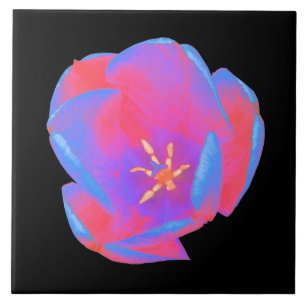 Fluorescent Tulip Tile