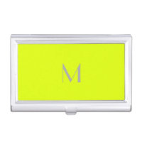 fluorescent yellow - add monogram 