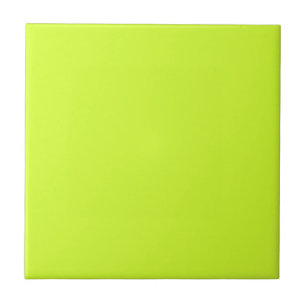 Fluorescent Yellow Tile