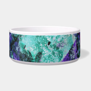 Fluorite Crystal Geode Marble Abstract