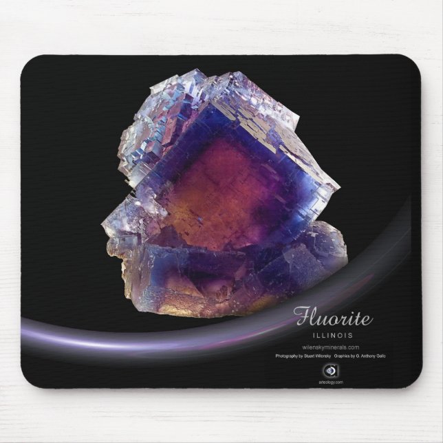 FLUORITE MOUSE MAT (Front)